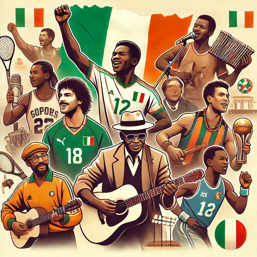 Leyendas de Costa de Marfil: 10 Iconos del Deporte, la Canción y las Artes
